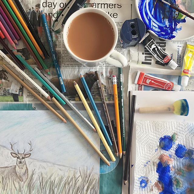Ways to spend a very messy Saturday 😊. And as I thought he might, my youngest slept till noon, emerged from his sick bed and proceeded to enquire what there was for lunch ☺️